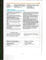 Preview for 47 page of Panasonic Omnivision PV-1540 Operating Instructions Manual