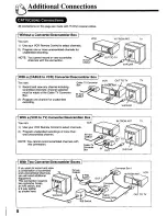 Preview for 8 page of Panasonic Omnivision PV-2601 Operating Instructions Manual