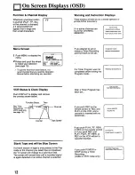 Preview for 12 page of Panasonic Omnivision PV-2601 Operating Instructions Manual