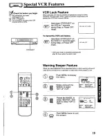 Preview for 19 page of Panasonic Omnivision PV-2601 Operating Instructions Manual