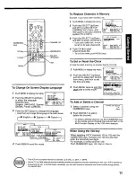 Preview for 11 page of Panasonic Omnivision PV-4608 Operating Instructions Manual