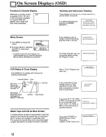 Preview for 12 page of Panasonic Omnivision PV-4608 Operating Instructions Manual