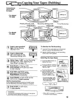 Preview for 19 page of Panasonic Omnivision PV-4608 Operating Instructions Manual