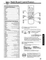 Preview for 23 page of Panasonic Omnivision PV-4608 Operating Instructions Manual