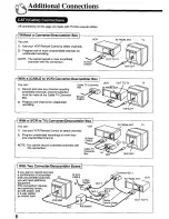 Preview for 8 page of Panasonic Omnivision PV-4614 Operating Instructions Manual