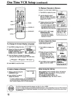 Preview for 12 page of Panasonic Omnivision PV-4614 Operating Instructions Manual