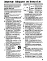 Preview for 3 page of Panasonic Omnivision PV-4651 Operating Instructions Manual