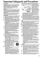 Preview for 3 page of Panasonic Omnivision PV-4652 Operating Instructions Manual