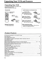 Preview for 4 page of Panasonic Omnivision PV-4652 Operating Instructions Manual