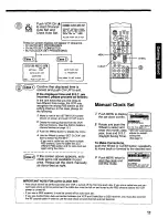 Preview for 11 page of Panasonic Omnivision PV-4652 Operating Instructions Manual