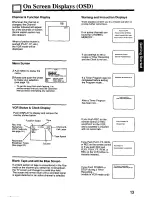 Preview for 13 page of Panasonic Omnivision PV-4652 Operating Instructions Manual