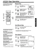 Preview for 15 page of Panasonic Omnivision PV-4652 Operating Instructions Manual