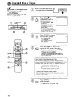 Preview for 16 page of Panasonic Omnivision PV-7401 Operating Instructions Manual