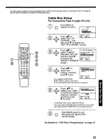 Preview for 25 page of Panasonic Omnivision PV-7401 Operating Instructions Manual