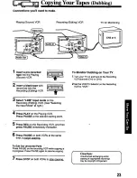 Preview for 23 page of Panasonic Omnivision PV-8402 Operating Instructions Manual