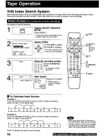 Preview for 16 page of Panasonic Omnivision PV-840F Operating Instructions Manual