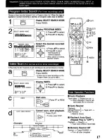 Preview for 17 page of Panasonic Omnivision PV-840F Operating Instructions Manual