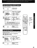 Preview for 25 page of Panasonic Omnivision PV-840F Operating Instructions Manual