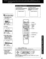 Preview for 27 page of Panasonic Omnivision PV-840F Operating Instructions Manual