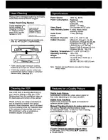 Preview for 29 page of Panasonic Omnivision PV-840F Operating Instructions Manual