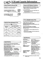 Preview for 5 page of Panasonic Omnivision PV-8451 Operating Instructions Manual