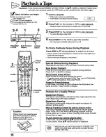 Preview for 16 page of Panasonic Omnivision PV-8451 Operating Instructions Manual