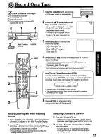 Preview for 17 page of Panasonic Omnivision PV-8451 Operating Instructions Manual