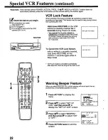 Preview for 22 page of Panasonic Omnivision PV-8451 Operating Instructions Manual