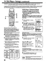 Preview for 30 page of Panasonic Omnivision PV-8451 Operating Instructions Manual