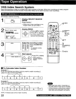 Preview for 22 page of Panasonic Omnivision PV-9661 Operating Instructions Manual