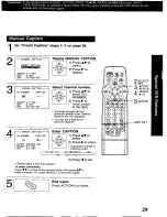 Preview for 29 page of Panasonic Omnivision PV-9661 Operating Instructions Manual