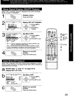 Preview for 33 page of Panasonic Omnivision PV-9661 Operating Instructions Manual