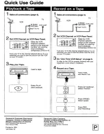 Preview for 48 page of Panasonic Omnivision PV-9661 Operating Instructions Manual