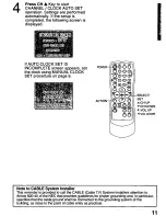 Preview for 11 page of Panasonic Omnivision PV-C1331W Manual