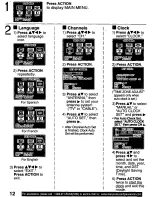 Preview for 12 page of Panasonic Omnivision PV-C1331W Manual