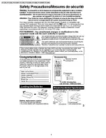 Preview for 8 page of Panasonic Omnivision PV-C2062 Service Manual