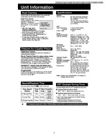 Preview for 9 page of Panasonic Omnivision PV-C2062 Service Manual