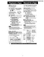 Preview for 17 page of Panasonic Omnivision PV-C2062 Service Manual