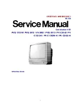 Panasonic Omnivision PV-C2542 Service Manual preview