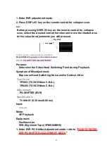 Preview for 65 page of Panasonic OmniVision PV-C2780-K Service Manual