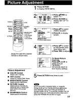 Preview for 17 page of Panasonic Omnivision PV-C911 Operating Manual