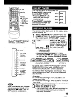 Preview for 19 page of Panasonic Omnivision PV-C911 Operating Manual