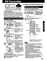 Preview for 23 page of Panasonic Omnivision PV-C911 Operating Manual