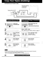 Preview for 40 page of Panasonic Omnivision PV-DM2799 Operating Instructions Manual