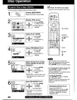 Preview for 44 page of Panasonic Omnivision PV-DM2799 Operating Instructions Manual