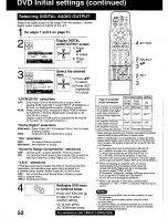 Preview for 52 page of Panasonic Omnivision PV-DM2799 Operating Instructions Manual