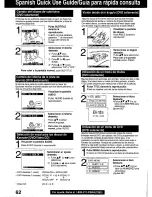 Preview for 62 page of Panasonic Omnivision PV-DM2799 Operating Instructions Manual