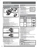 Preview for 6 page of Panasonic OmniVision PV-DR2714 Operating Instructions Manual