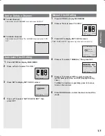 Preview for 17 page of Panasonic OmniVision PV-DR2714 Operating Instructions Manual