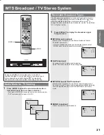 Preview for 21 page of Panasonic OmniVision PV-DR2714 Operating Instructions Manual